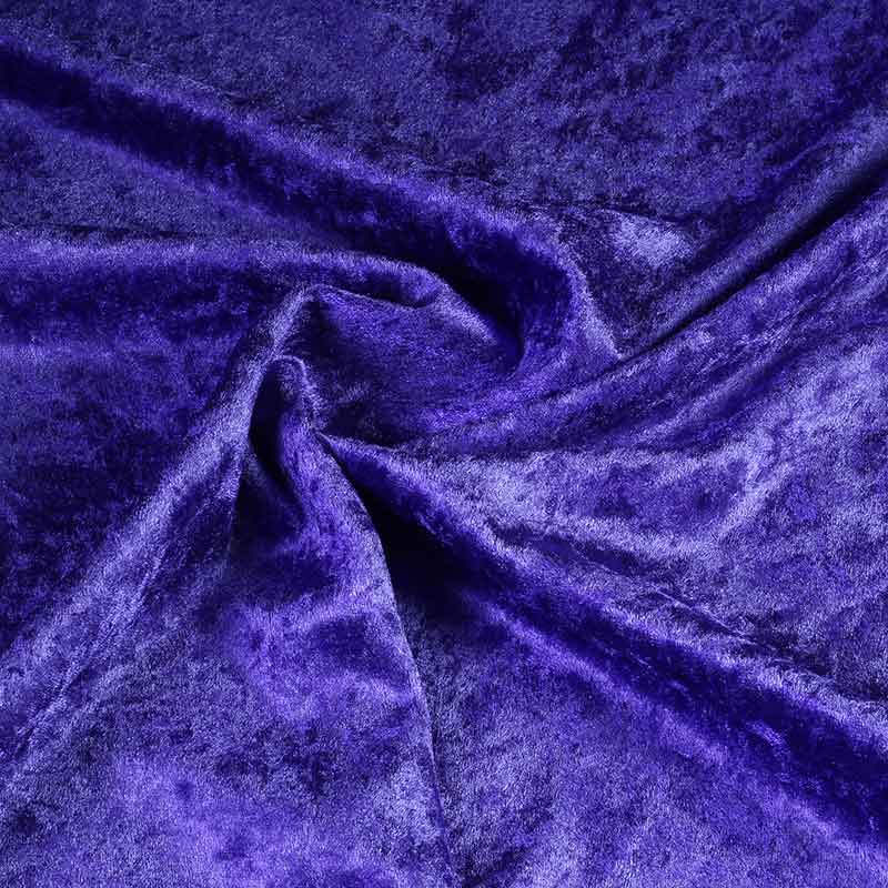 Velours de panne lila