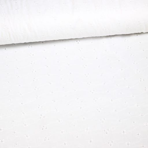 Broderie / Broderie Anglaise Eyelet Off-White