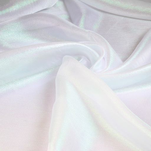 Fancy Organza Crêpe Weiß