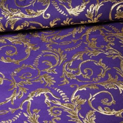 Barock Jacquard Lila/Gold