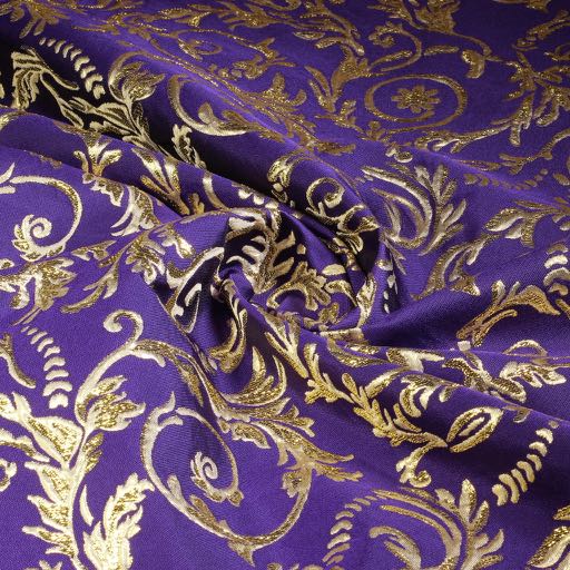 Barock Jacquard Lila/Gold