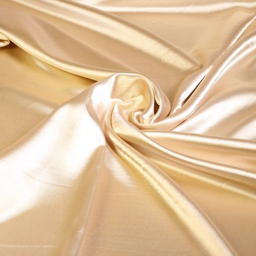 Silky Satin Stretch Champagner