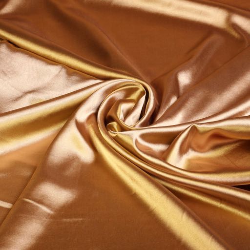 Silky Satin Stretch Gold