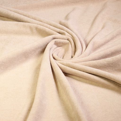 Stretch-Frottee Sand
