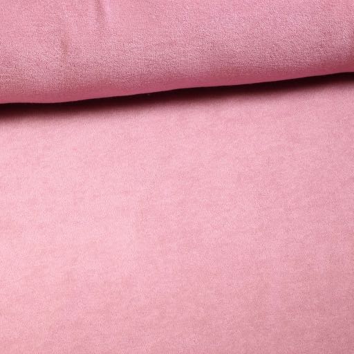 Stretch-Frottee Dusty Pink