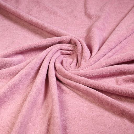 Stretch-Frottee Dusty Pink