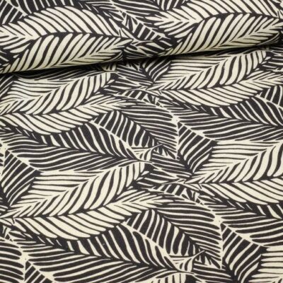 Bedruckter Leinen-Viskose Blumenprint 6