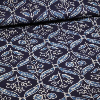 Baumwollvoile Batik Äste
