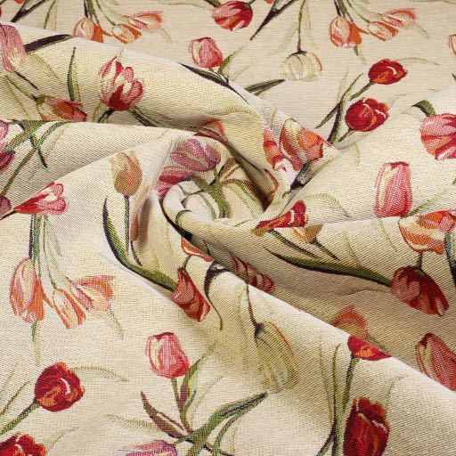 Gobelin Stoff Tulpen