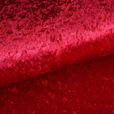 Velours de panne rot