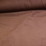 Corduroy Stoff braun