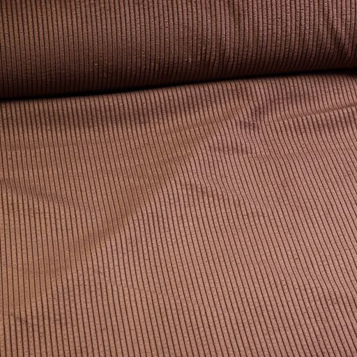 Corduroy Stoff braun