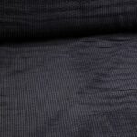 Corduroy Stoff schwarz