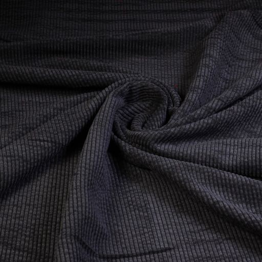 Corduroy Stoff schwarz