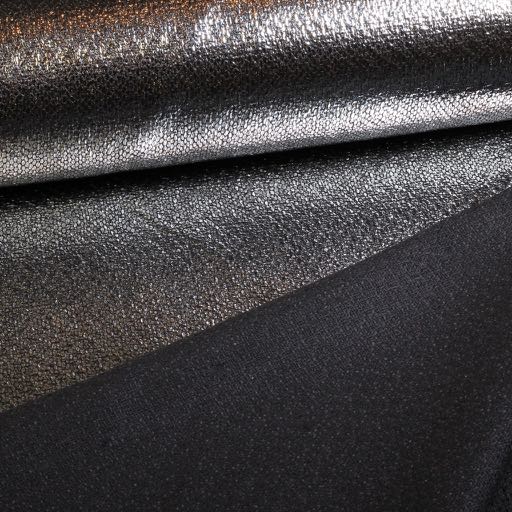 Metallic Folie Party Stoff Silber