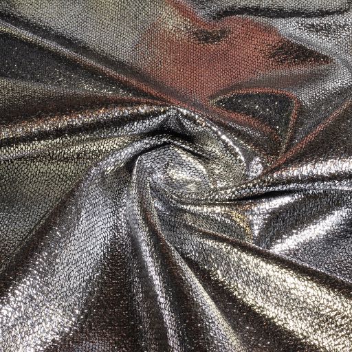 Metallic Folie Party Stoff Silber