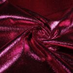 Metallic Folie Party Stoff Fuchsia