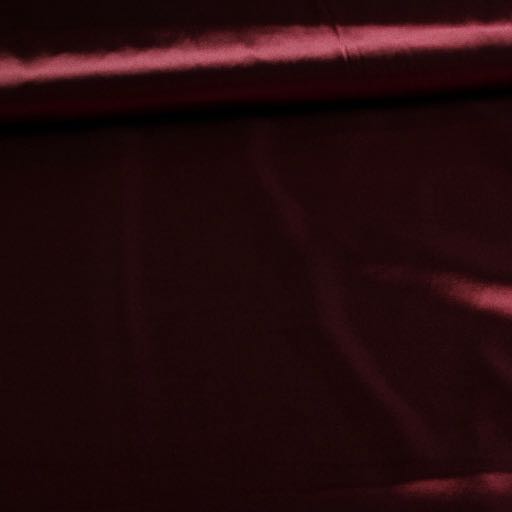 Silky Satin Stretch Bordeaux