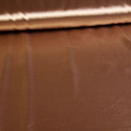 Silky Satin Stretch Kamel 2