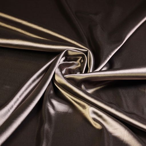 Silky Satin Stretch Taupe