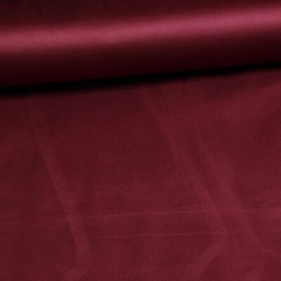 Stretch-Wildlederstoff Bordo / Bordeaux