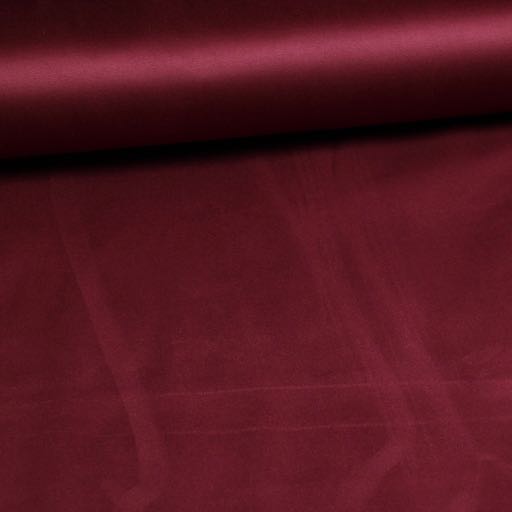 Stretch-Wildlederstoff Bordo / Bordeaux