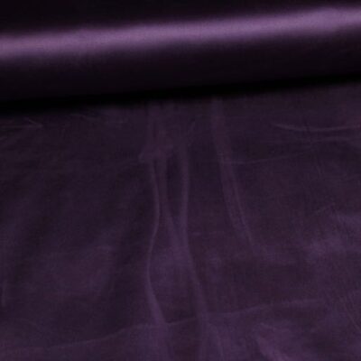 Stretch Wildleder Stoff lila