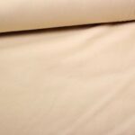 Stretch Veloursleder Stoff beige / ecru
