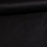 Stretch Suede stof zwart