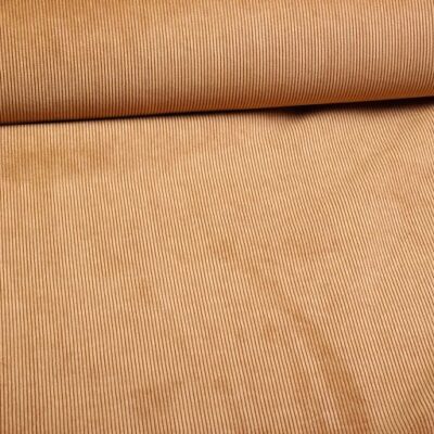 11-Wale-Cord Stretch Cognac