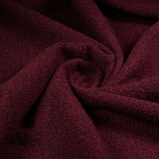 Bouclé Mohair Melange Bordo/Bordeaux