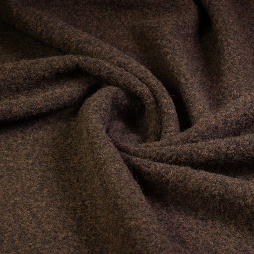 Bouclé Mohair Melange Braun