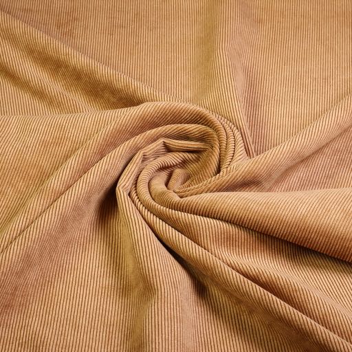 11-Wale-Cord Stretch Cognac