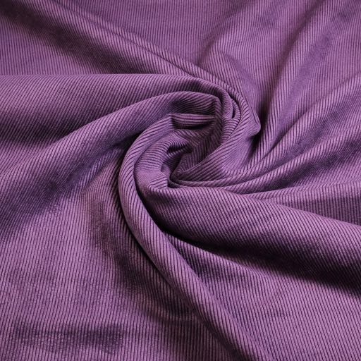 11-Rippen-Cordsamt Stretch Lila