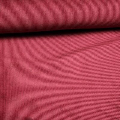 11-Rippen-Cordsamt Stretch Bordeaux