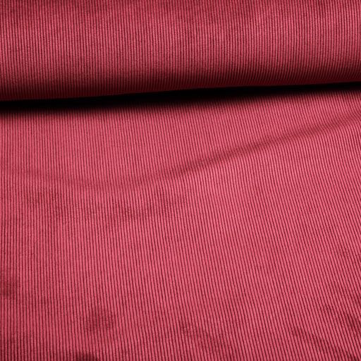 11-Rippen-Cordsamt Stretch Bordeaux