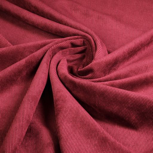 11-Rippen-Cordsamt Stretch Bordeaux