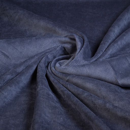11-Rippen-Cordsamt Stretch Dunkel-Jeans