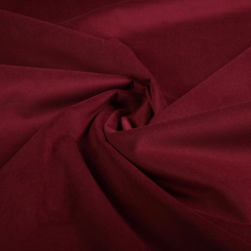Samt / Velvet Möbelstoff Bordeaux